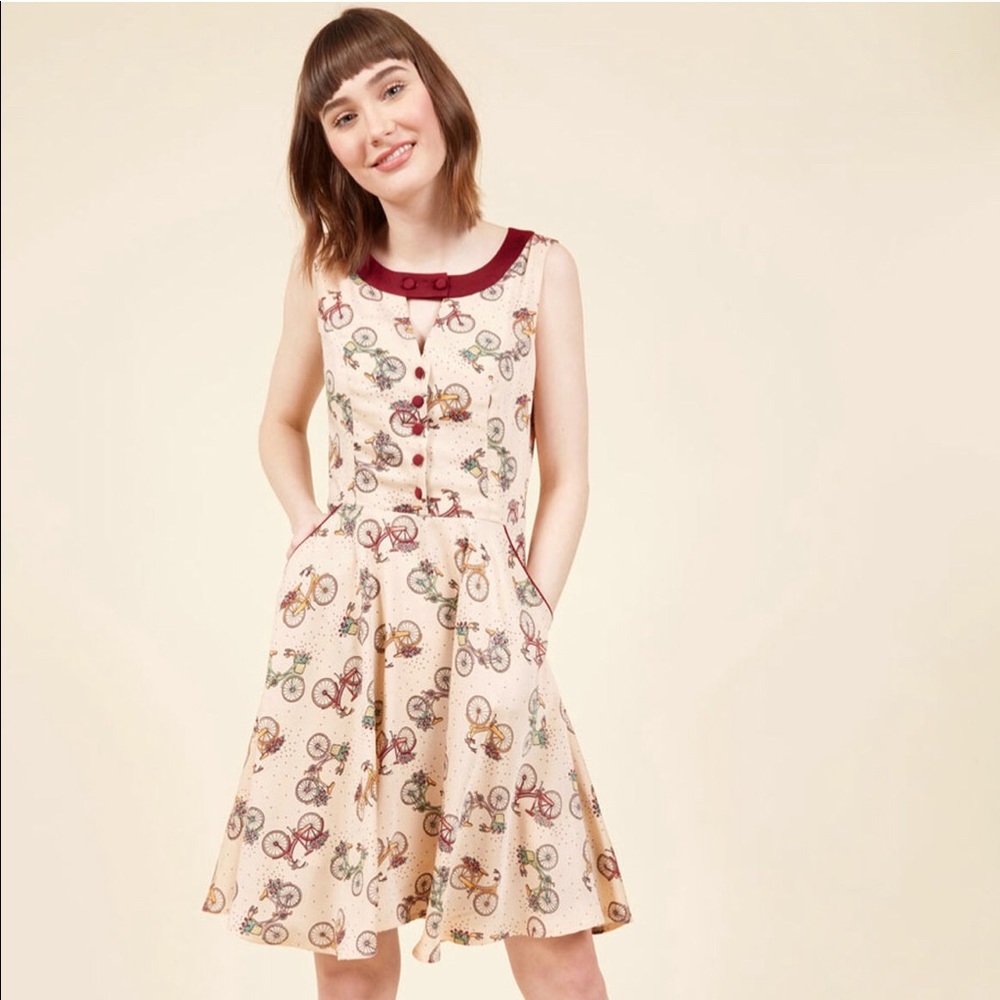 Banned Make Great Rides A-Line Dress